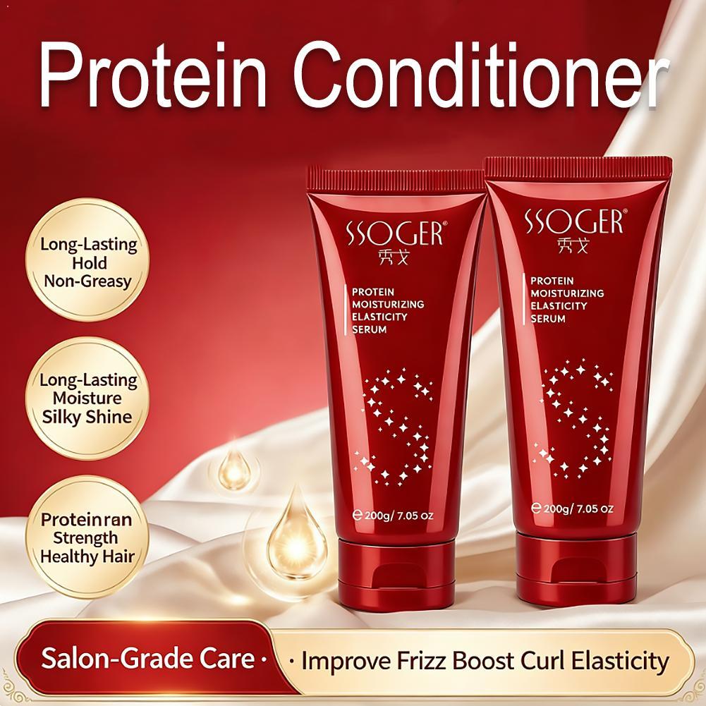 Hair Care Heat Protectant - سيروم بروتين مرطب للشعر بدون شطف،