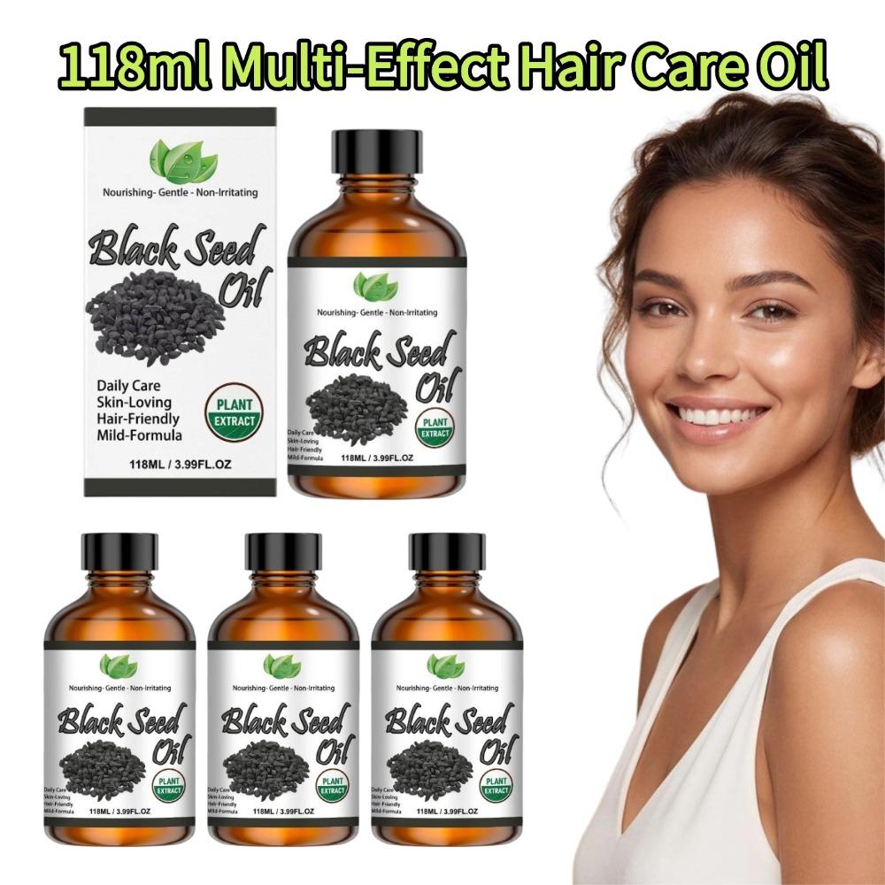 Hair Care Frizzy Hair - زيت الحبة السوداء 118 مل، مستخلص
