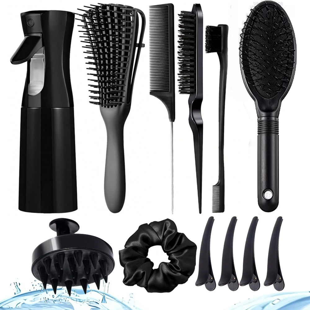 Hair Care Kit - مجموعة فرش لفك تشابك الشعر مع