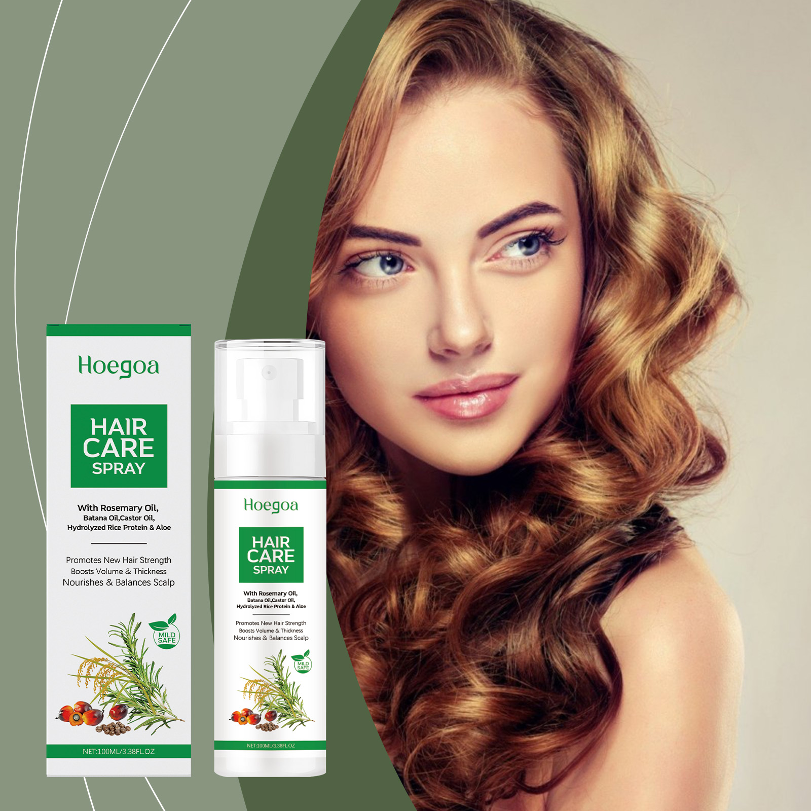 Hair Care Products - بخاخ هويغا للعناية بفروة الرأس، عناية