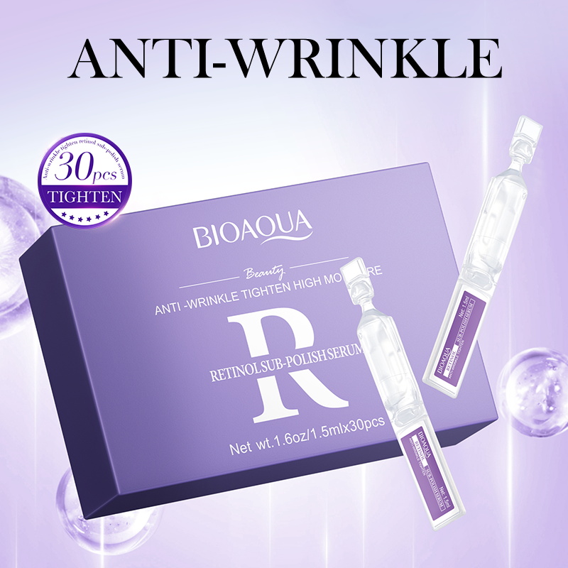 30 قطعة BIOAQUA الريتينول فيتا - مراجعة Silk Press Serum وسعره