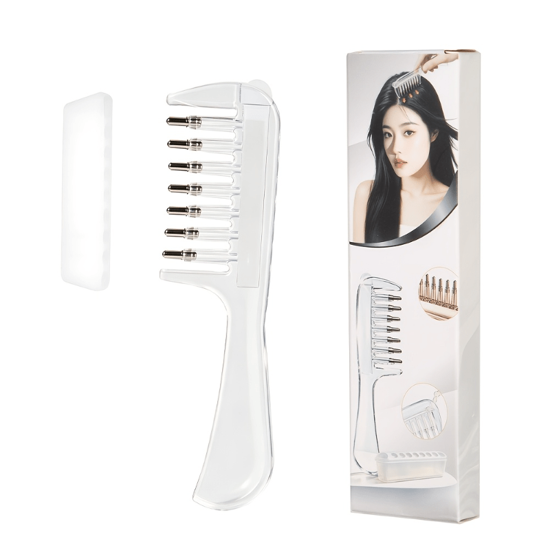 مشط شعر شفاف لتطبيق الزيوت الع - مراجعة Hair Care Products وسعره