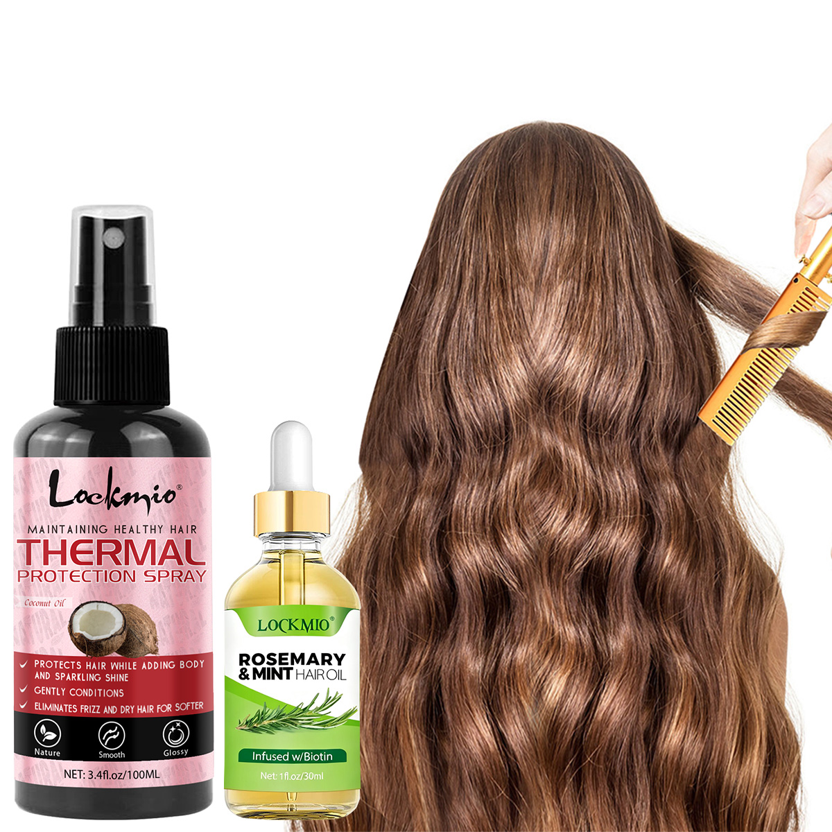 رذاذ الحماية من الحرارة بلسم م - مراجعة Hair Care Heat Protectant وسعره