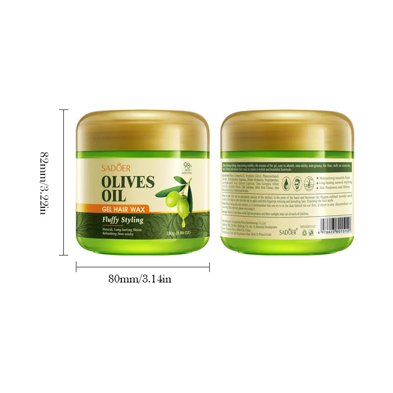 جل شمع الشعر المغذي بزيت الزيت - مراجعة Hair Care Olive Oil وسعره