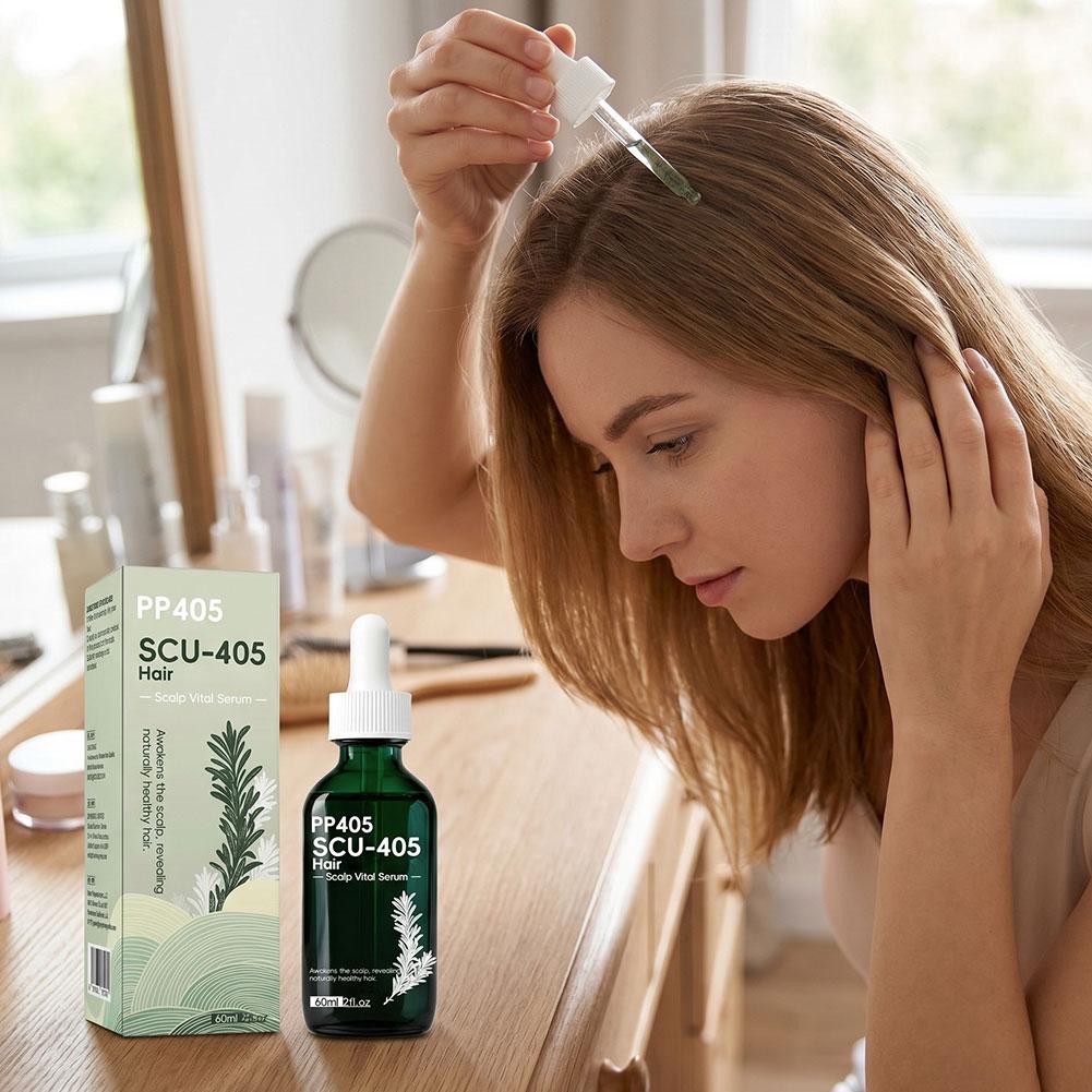 سيروم SCU-405 لنمو الشعر، زيت  - مراجعة Hair Care Frizzy Hair وسعره