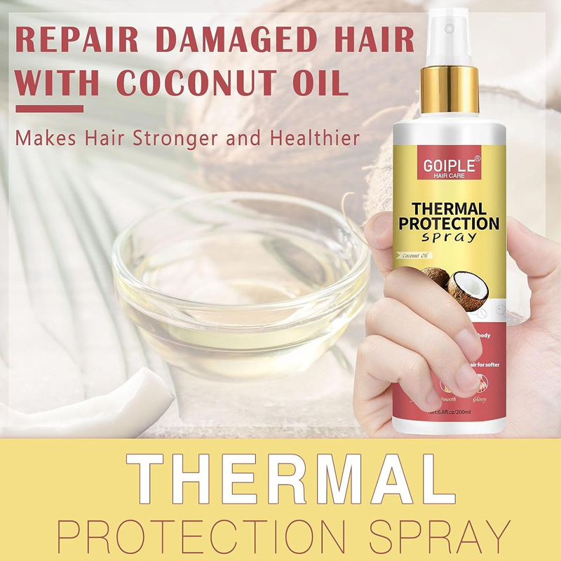 رذاذ حماية للحرارة من GOIPLE ، - مراجعة Hair Care Heat Protectant وسعره