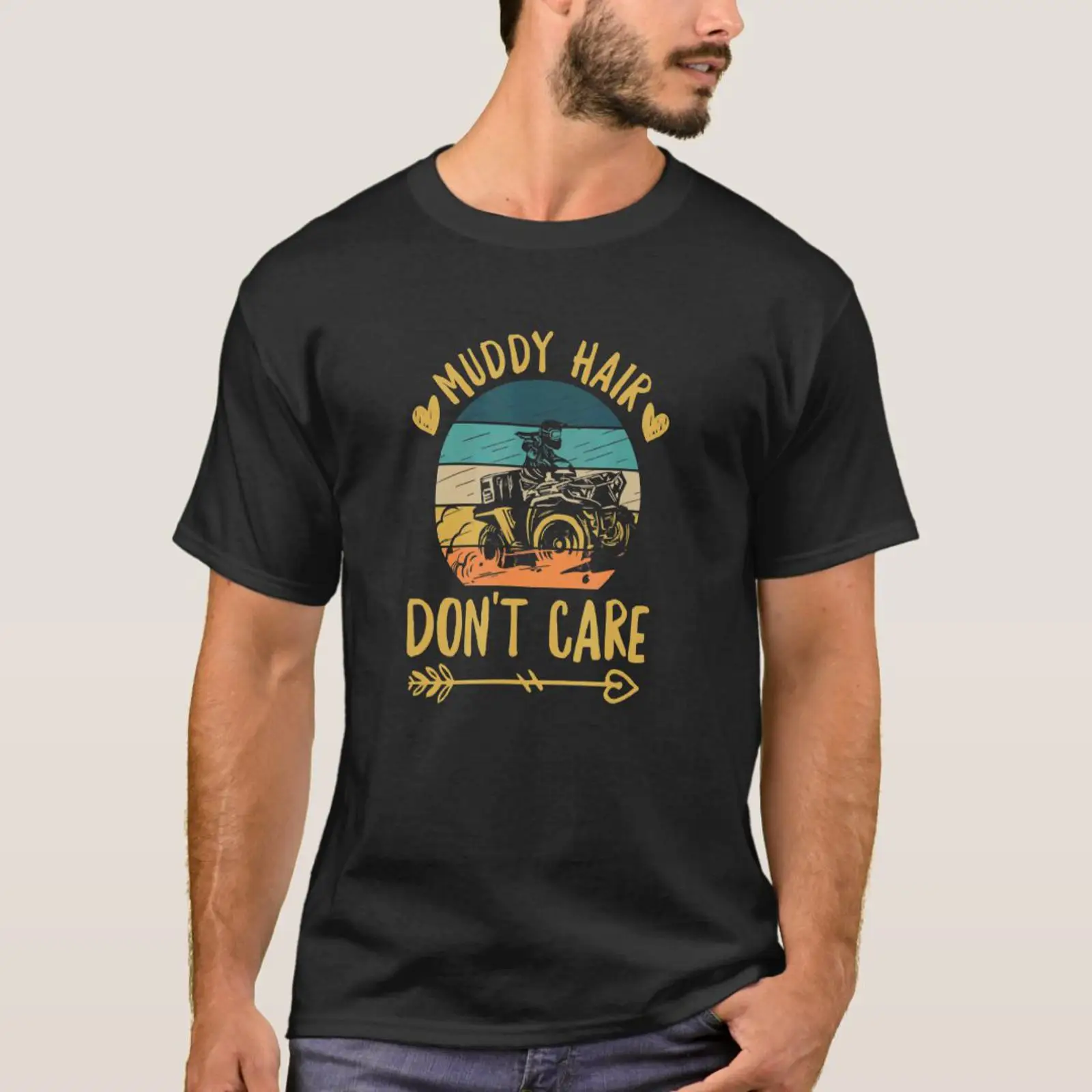 تي شيرت بتصميم عتيق مغسول عليه - مراجعة Hair Care Quotes وسعره