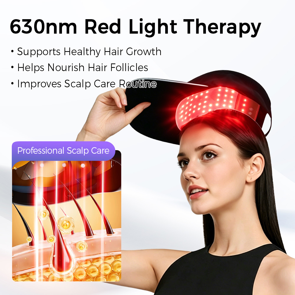 قبعة LED لنمو الشعر بالعلاج ال - مراجعة Hair Care Products وسعره