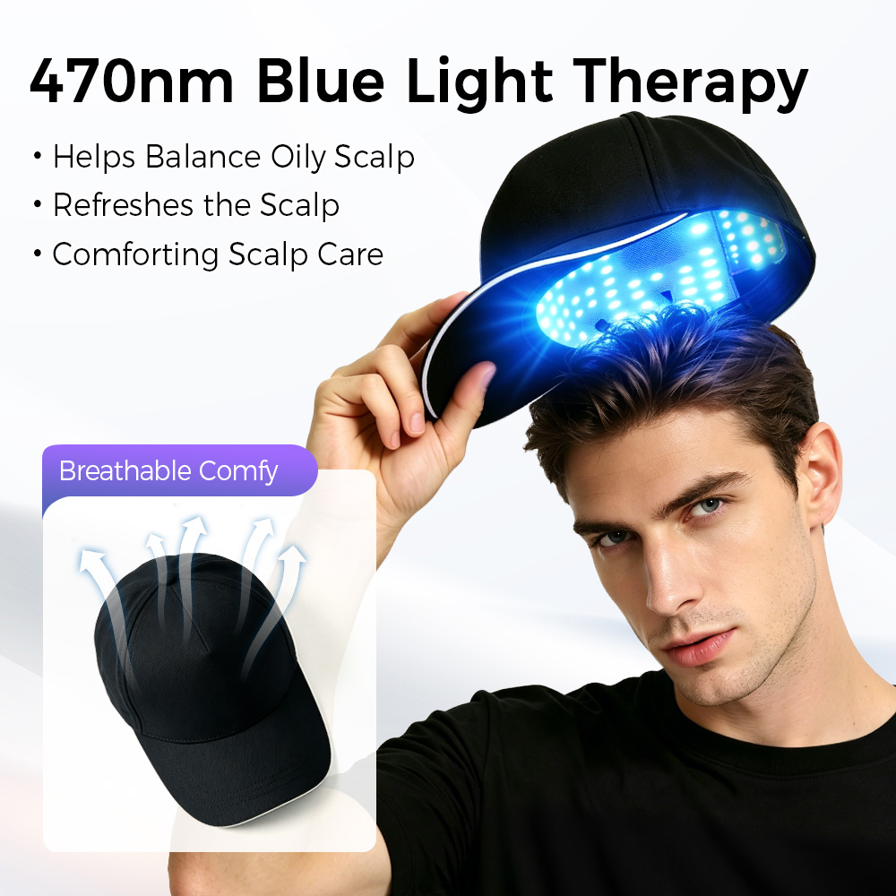 قبعة LED لنمو الشعر بالعلاج ال - مراجعة Hair Care Products وسعره