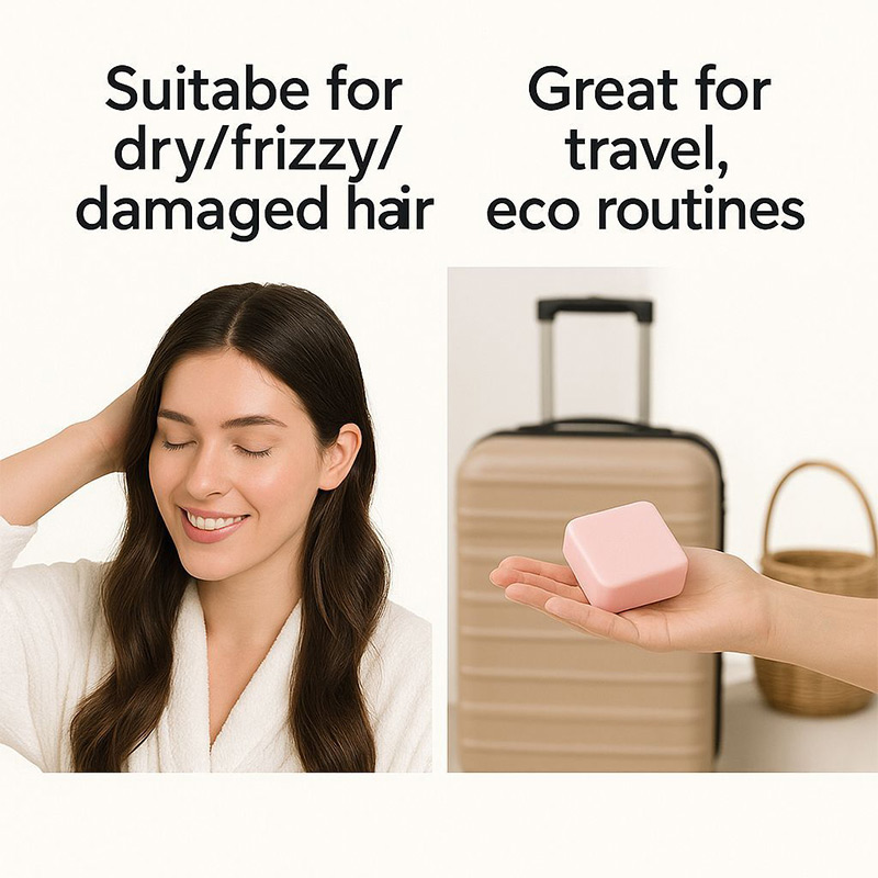 قالب صابون بلسم زيت الخروع، شا - مراجعة Hair Care Frizzy Hair وسعره